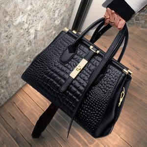 Sac à main décontracté pour femme en cuir véritable, design tendance, luxe haut de gamme, en cuir de vachette, fermeture éclair, grande capacité, Saint-Valentin - Product Image 3