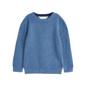 Suéter de Cuello Redondo para Niños, Ecológico, de Lana/Acrílico Suave, Ideal para la Escuela, Juegos, Clima Fresco y Uso Diario - Product Image 1