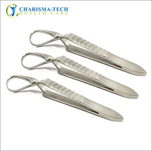 Pince à drap chirurgical Charismatech 16 cm à pointes croisées en acier inoxydable pour fixation de draps chirurgicaux, instruments médicaux manuels CE - Product Image 2