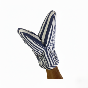 Mini gants de four en coton rayés, doux et respirants de qualité supérieure - Product Image 2
