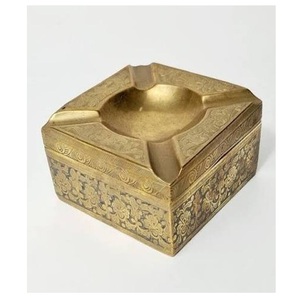 New Brass <b>Ashtray</b> Home Office Desktop <b>Ashtray</b> Customize Round <b>Ashtray</b> At Wholesale Cheap Factory Price - Product Image 3
