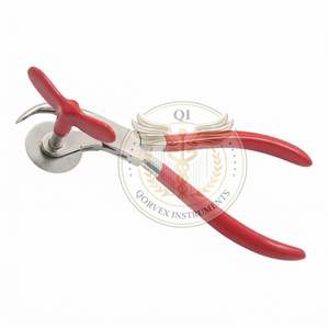 Cortador de Anillos de 170 mm de Acero Inoxidable con Mango de PVC para Fabricación de Joyas, Manualidades, Alicates para Cortar Anillos, Personalizable OEM - Product Image 2