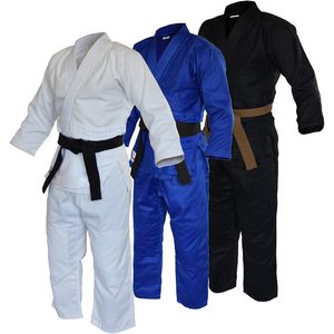 Uniforme de Jiu Jitsu Brasileño BJJ Gi, 100% Algodón, Kimono de Entrenamiento de Artes Marciales - Product Image 1