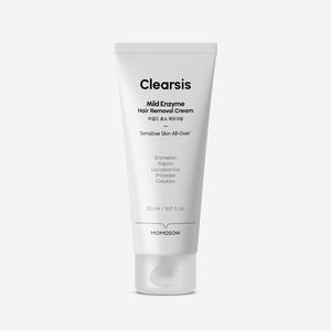 Crema Depilatoria Enzimática Suave Clearsis de MOMOSOW, 5.07 fl.oz / 150ml con Papaína y Bromelina para Piel Sensible - Product Image 1