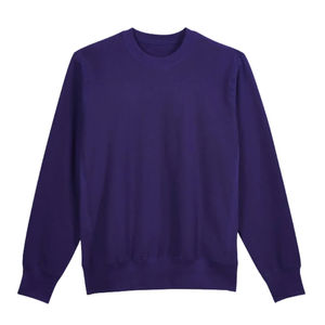 Sweat-shirt pour homme en polyester/coton doublé de polaire, séchage rapide, imprimé numériquement, design personnalisé, couleur unie, coupe oversize, style sportif - Product Image 5