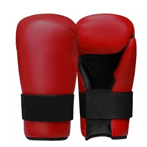 Custom Color Semi-Contact MMA Gloves Open Hand Design Martial Arts Karate Kickboxing Waterproof Adjustable for <b>Strap</b> - Product Image 2