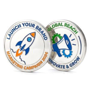 Monedas Promocionales Personalizadas de Zinc con Imitación de Oro Antiguo para Campañas de Marketing de Marca - Product Image 1