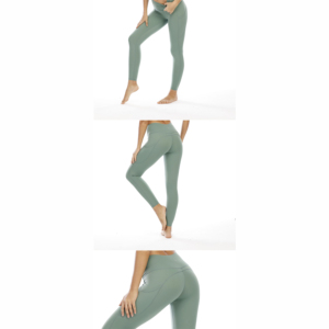 Conjunto de Yoga para Mujer de Alta Calidad Hecho a Medida, Nuevo, Ligero, 100% Algodón, Sin Costuras, Transpirable, de Secado Rápido, Tallas Grandes para Adultos - Product Image 3
