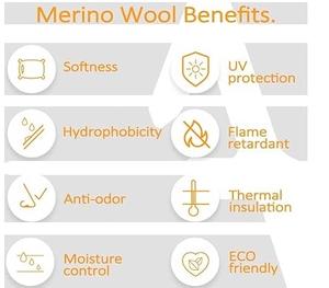 Camiseta de Hombre 100% Lana Merino, Fabricante de Ropa Deportiva de Verano de Alta Calidad, Personalizable, Cuello Redondo, Transpirable - Product Image 5