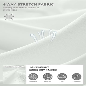 Wholesale Men's Custom Board Shorts High Street Fashion Solid 100% Polyester Canvas Eco-Friendly Waterproof Breathable Quick Dry - Product Image 6
