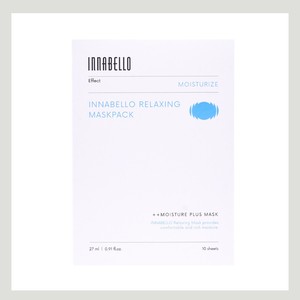 Mascarilla facial en lámina Inabelro coreana K-Beauty Rilreksing, 10 unidades, hecha en Corea, en bolsa. - Product Image 3