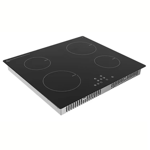 Table de cuisson électrique vitrocéramique multifonction intégrée à commande par bouton, 4 brûleurs, panneau en céramique, CE CB ROHS, 2000W x 4, pour extérieur - Offre Spéciale - Product Image 2