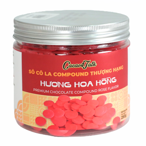 Chocolat Composé Rose en Boutons, Meilleure Vente, Ingrédients de Cacao Fabriqués au Vietnam, Expédition Mondiale, Pour Boulangerie, HALAL, OEM/ODM - Product Image 1