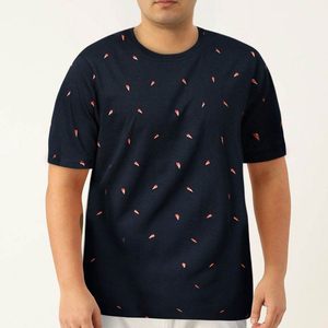 เสื้อยืดผู้ชายผ้าฝ้าย 100% สกรีนโลโก้ได้ เสื้อผ้าผู้ชายไซส์ใหญ่ ผ้าฝ้ายระบายอากาศได้ดี - Product Image 2
