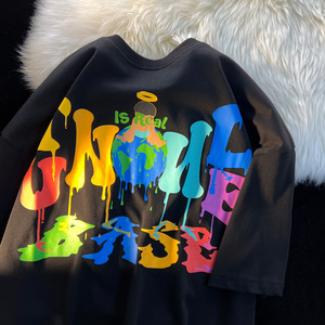 Camisetas Gráficas al por Mayor, Impresión Personalizada, Camisetas de Manga Corta Extra Grandes para Hombre, Camisetas Personalizadas, Camisetas para Hombre, Ropa Masculina - Product Image 6