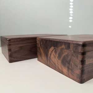 Eco Friendly Handmade Wooden Jewelry <b>Box</b> Premium Quality Solid Wood Classic Design Customizable Organizer Home Office <b>Storage</b> - Product Image 6