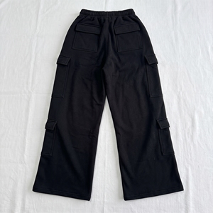 <b>Women</b> Plus Size Loose Casual Cotton Oversized Baggy High Waist Wide Leg Cargo <b>Joggers</b> Sweatpants - Product Image 3