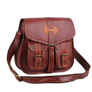 Bolso Bandolera de Cuero para Hombre y Mujer, Elegante Bolso Cruzado para Viajes, Trabajo, Uso Diario, Bolso de Hombro Unisex - Product Image 3