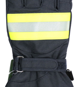 Gants de pompier en cuir aniline de vache, membrane imperméable, doublure résistante aux coupures, pour la lutte contre les incendies - Product Image 6