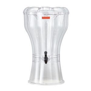 Dispenser per Bevande in Plastica da 3,4 Galloni con Rubinetto Anti-Goccia, Erogatore da 5L per Succhi, Tè Freddo, Limonata per Feste, 220V - Product Image 1