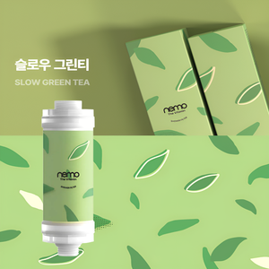 Filtro de Ducha Natural de Té Verde Lento, Vitamina C de Corea, Anti-Cloro, Eliminación de Óxido, Eliminación de Cloro, Aromaterapia - Product Image 2