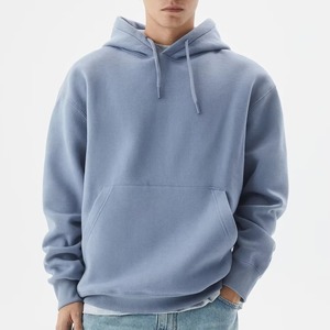 Nouveau Sweat à Capuche Unisexe Personnalisé avec Logo Brodé, Effet Délavé Vintage, Coupe Décontractée, Molleton Doux, Manches Raglan, Poche Kangourou, Vente en Gros - Product Image 1