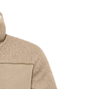 Veste en polaire épaisse imperméable et coupe-vent élégante de LAMA INDUSTRIES, avec rembourrage en duvet, col montant, style formel, vêtements d'extérieur pour l'hiver - Product Image 5