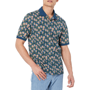 Chemises pour hommes pas chères, élégantes, respirantes, en tricot, avec logo sur le devant, vêtements décontractés de qualité supérieure, vente en gros - Product Image 3