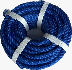 Corda torcida de nylon para pesca, corda de polipropileno com multipacotes