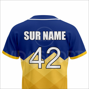 Custom Baseball Jersey Set 100% Polyester Breathable Quick Dry Sublimation Team Uniform OEM Private <b>Label</b> Supply Summer Letter - Product Image 5