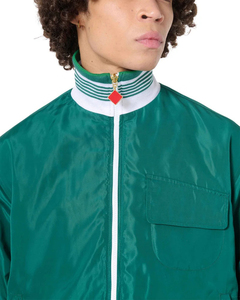 ชุดเซ็ตเสื้อแจ็คเก็ตวินด์เบรกเกอร์แบบสองชิ้นพร้อมกางเกงขาสั้น  ซิปหน้า  ผ้าไนลอน โพลีเอสเตอร์  ชุดวอร์มผู้ชาย - Product Image 2