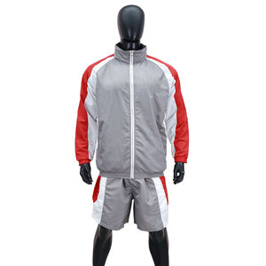 Ensemble coupe-vent décontracté pour homme en nylon OEM ODM, séchage rapide, léger, respirant, ensemble coupe-vent d'été premium pour homme - Product Image 4