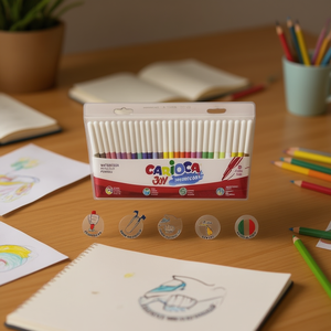 Matite Acquerellabili Carioca 30 Colori, Materiali Artistici per Bambini - Product Image 3
