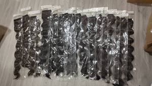 ผมหางม้าแบบยาว Afro ขนาด 22 32 นิ้ว ผมแท้ Remy จากอินเดีย ทนความร้อนได้ ต่อผมหางม้าแบบหยิก สีดำ สำหรับผู้หญิง - Product Image 4
