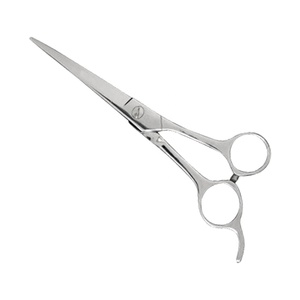<b>Left</b> <b>Handed</b> Dog Grooming <b>Scissors</b> Straight Cat Pet Hair Trimming Shears with Finger Rest BY ZACHARY INDUSTRIES - Product Image 3