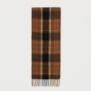 Bufanda de Lana a Cuadros Clásica de Primera Calidad, Larga, con Aislamiento Térmico, Cálida para Invierno, para Hombre Adulto, Tejida, 2026 - Product Image 5