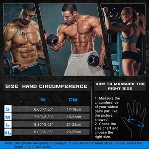 Gants de musculation à succès avec support de poignet intégré, gants d'entraînement à paume complète pour hommes, idéaux pour la gym, le cyclisme, le fitness et les tractions - Product Image 6