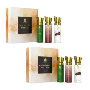 Adilqadri Captivating, Set de Regalo de 20 ml, 3 Fragancias Duraderas para Hombre, Perfume en Spray Premium, Disponible a Precio de Mayoreo - Product Image 6