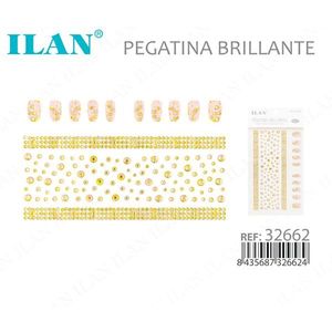 Adesivi con strass scintillanti Ilan per unghie 32662 - Product Image 1