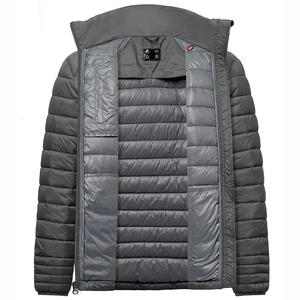 Veste bomber de sport pour homme, décontractée, légère, imperméable, à col montant, fermeture éclair, personnalisable, pour l'extérieur - Product Image 4
