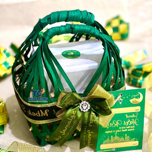 CESTAS DE BAMBÚ con estilo para la organización del dormitorio CESTAS DE BAMBÚ tejidas a mano versátiles PARA EID Presentación y decoración - Product Image 1