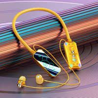 BT Neckband earbud nirkabel Model terbaru dengan baterai Bass yang ditingkatkan Display harga grosir untuk pesanan jumlah besar olahraga