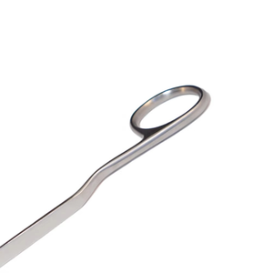 Palanca ósea de acero inoxidable reutilizable de primera calidad para reducción de fracturas ortopédicas y elevación ósea con punta curva dentada - Product Image 2