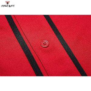 เสื้อเบสบอลแบบแห้งเร็วระบายอากาศได้ดีชุดทีมกีฬา - Product Image 6