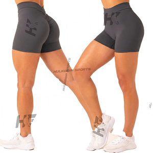 Scrunch <b>Shorts</b> Women's XL Yoga Breathable High Waist <b>Compression</b> Eco-Friendly Quick Dry Sweat-Wicking - Product Image 3