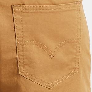 Jeans 100% coton pour hommes coupe régulière décontracté confortable pantalon en coton de couleur unie pour hommes - Product Image 4