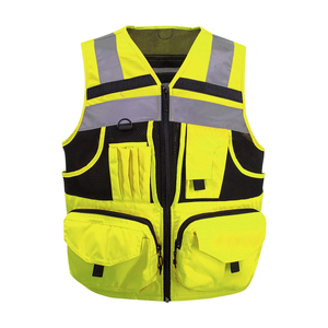 Uniformes de Trabajo Reflectantes de Alto Rendimiento, Chaleco de Seguridad Transpirable, Chaleco de Seguridad Industrial, Suministro de Fabricante Profesional - Product Image 5