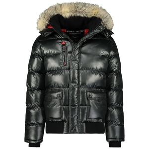 Nouvelle Arrivée Vente en Gros Parka Homme Personnalisable Logo Style Urbain Couleur Unique Teint Uni Manteau et Vestes d'Hiver Chaudes OEM - Product Image 1