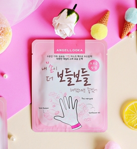 Maschera in Foglio Coreana Riparatrice Minerale angellooka HEATING [PER LE MANI] 15g X 10pz - Idratante Antirughe Anti-Età - Product Image 2