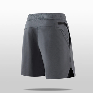 Pantalones Cortos Bermuda para Hombre, Color Sólido, 100% Poliéster, Secado Rápido, Cintura Elástica con Bolsillos, Logotipo Personalizado, Ropa Deportiva Informal - Product Image 6